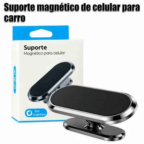 Suporte magnético de celular para carro