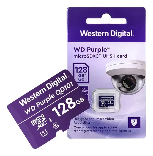 Cartão de Memória 128gb WD Purple