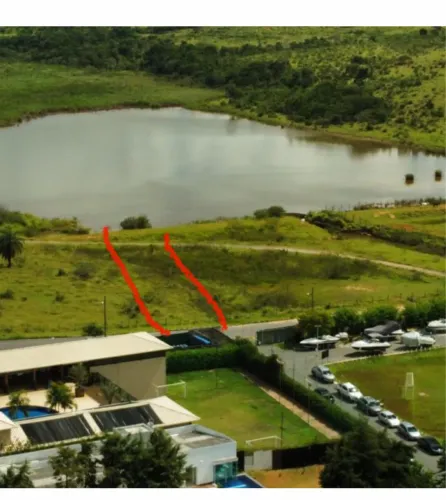 Lote 1200 Metros Aldeia lago, Seção B, esmeraldas