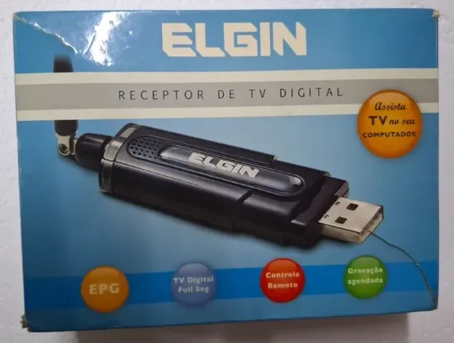 Receptor de TV digital USB para computador