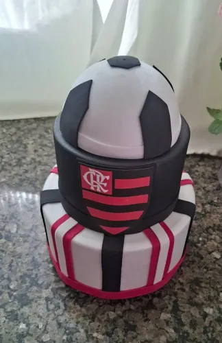 Bolo Fake Flamengo 