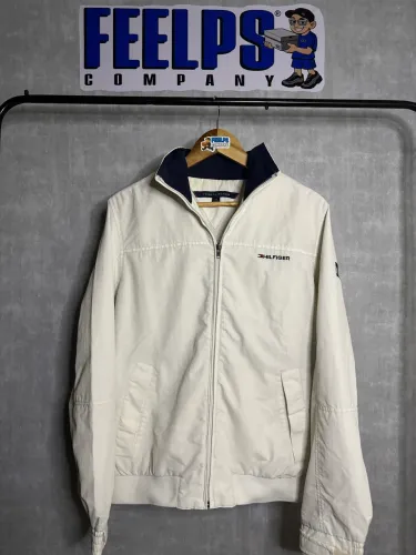 jaqueta tommy hilfiger velejador branco