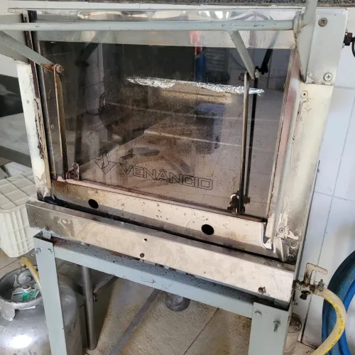 Forno a gás para alimentos