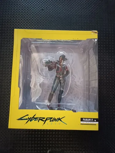 Action figure cyber punk conjunto com 4 figuras