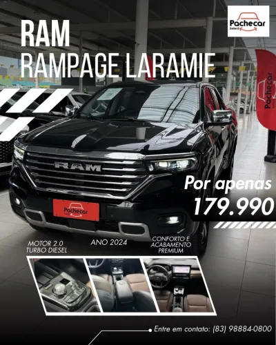 Ram Rampage Laramie 2.0 TB CD 4X4 Die. Aut. 2024
