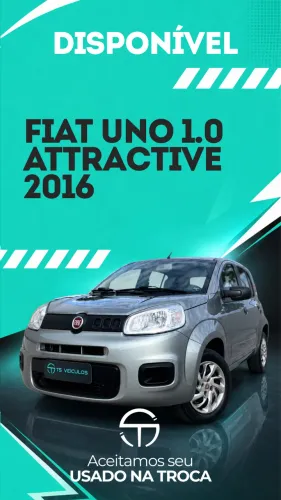 Fiat Uno Attractive 1.0 EVO Fire Flex 8V 5P 2016