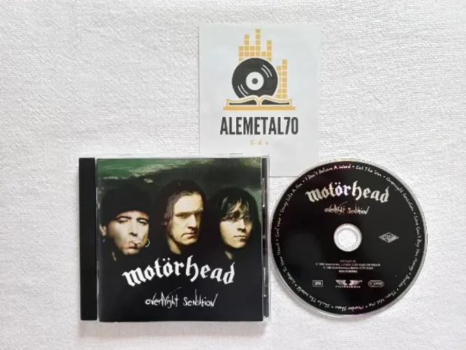 Cd Motörhead - Overnight Sensation