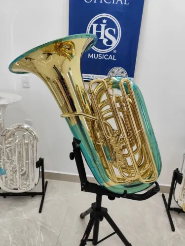 Tuba 5/4 Hs Musical TB1 Sib - Laqueada - Nova R$27.990 - Troco- Parcelo 21x