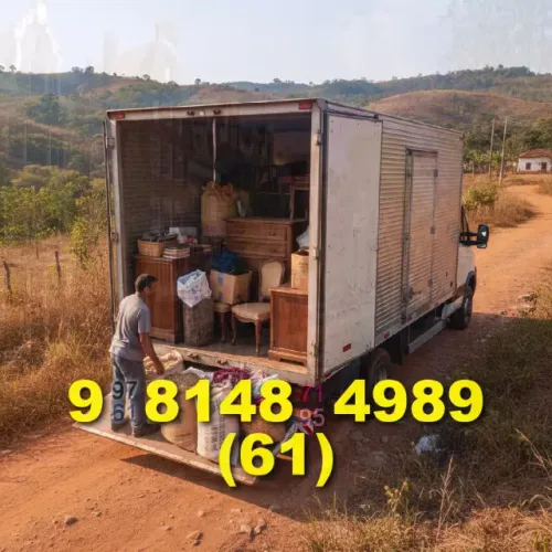 Frete em caminhão baú para Cruzeiro e Lago Norte. Agilidade e preço justo!