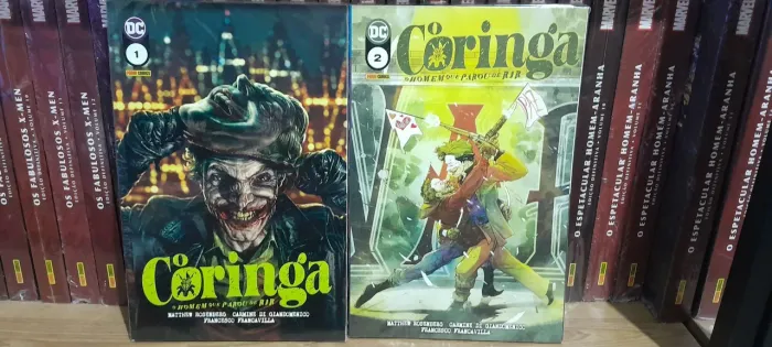 Hq O Coringa - O Homem que parou de Rir vol 1 e 2 DC Panini