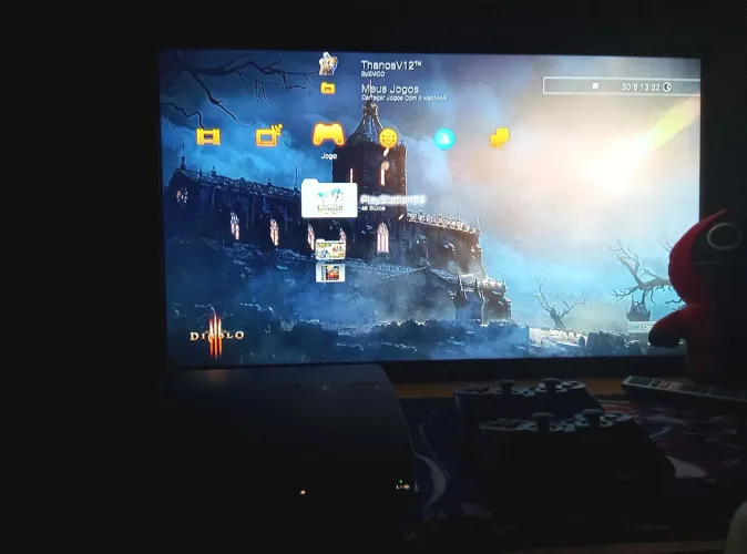 Troco ps3 desbloqueado, 500gb e dois controles+200$ em um Xbox one, ps4 ou switch lite