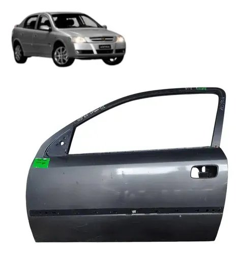 Porta Gm Astra 2009 Dianteira Esquerda Detalhe Dianteira Esquerda Cinza-escuro