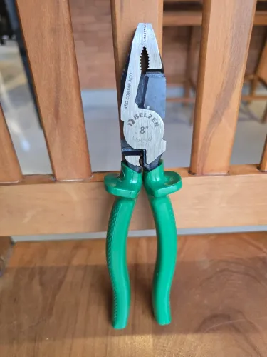 Alicate Belzer corte tesoura 8" escovado (É BELZER MESMO, NÃO É SATA E NEM SATA BELZER)