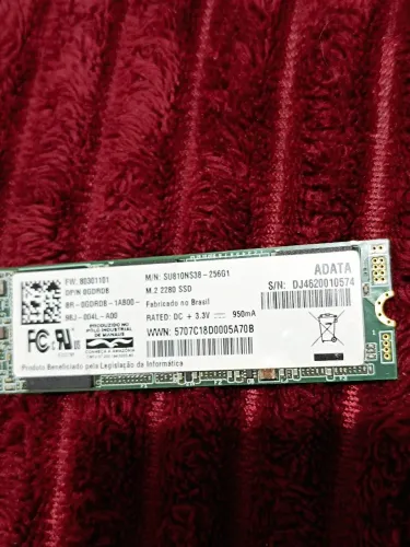 SSD NVME 256 2280