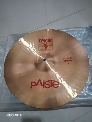 Prato paiste novo china de 18