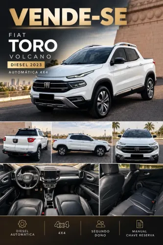 Fiat Toro Volcano 2.0 16V 4X4 TB Diesel Aut. 2023