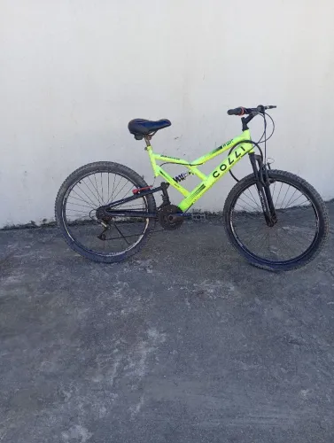 Vendo bike Suspensão Dupla, perfeita