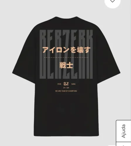 BERZERK OVERSIZED - YAKUZA tamanho M