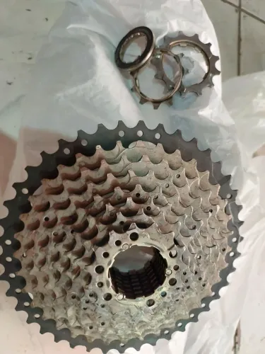 Kit transmissão/relação+freehub D/T para bicicleta
