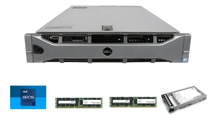 Servidor Dell PowerEdge R710 96GB RAM 2x Xeon X5690