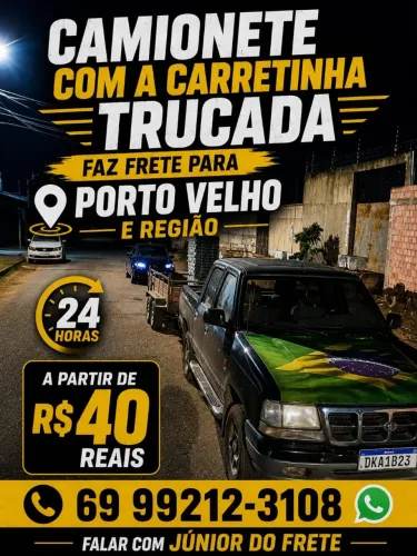 Fretes e mudanças 24h 