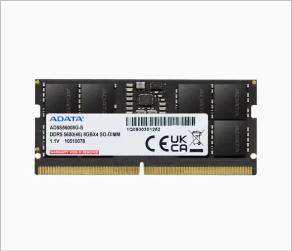 Memória DDR5 8GB Notebook Adata