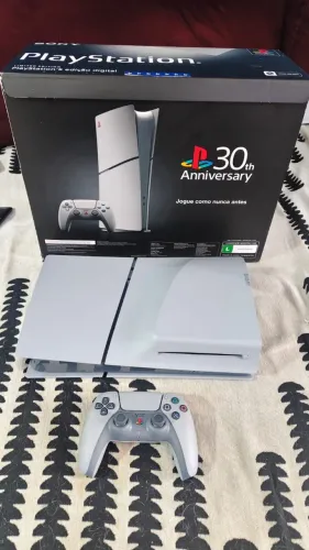 Console PS5 edição 30 anos com midia fisica edição especial playstation 5 NOVO