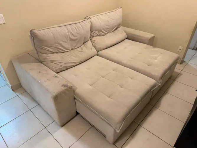 Sofá reclinável 2,5 metros