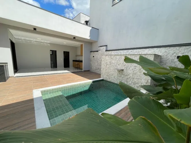 Casa à venda em Indaiatuba, Residencial London Park, com 3 suítes, com 187 m²