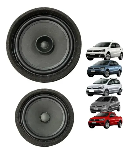 Par Alto Falante 6 Polegadas Original Vw Gol Voyage Fox Spacefox e Saveiro