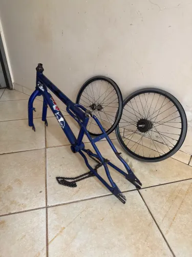 Quadro aro 20 + roda + garfo