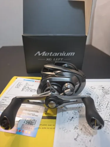 Carretilha Shimano Metanium 101XG Left - Manivela Esquerda
