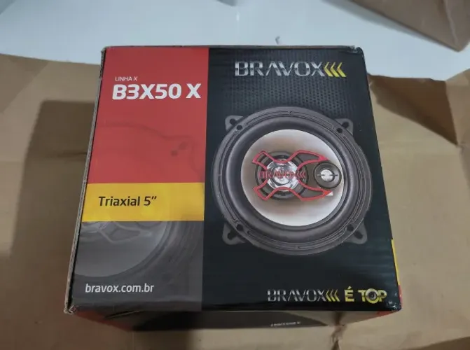 Kit de 4 alto falantes Bravox - (2x) 6x8 pol e (2x) 5 pol