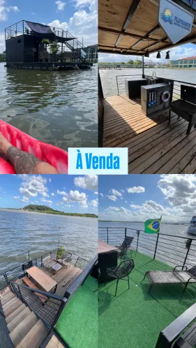 CASA/BAR FLUTUANTE (BALSA)