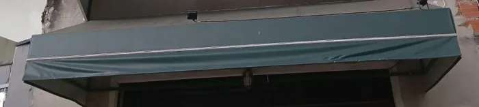 Toldo da cor verde 3 metros
