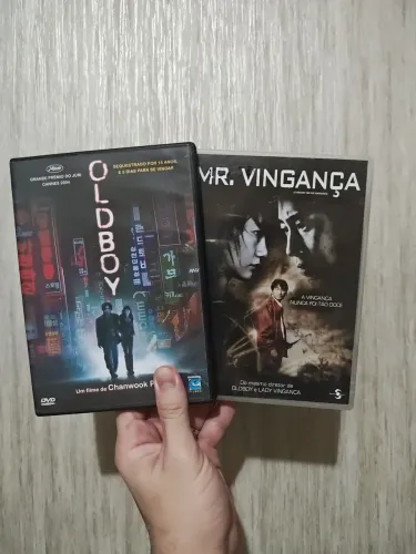 Mr. Vingança e OldBoy DVD Original 
