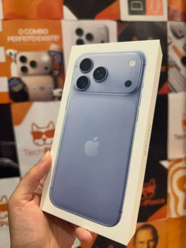 IPhone 18 Pro Max 256gb azul novo lacrado - retire em loja física na Savassi