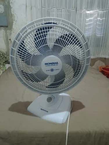 Ventilador Mondial Super 40w com defeito no capacitor