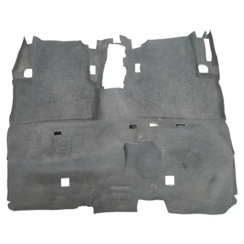 Carpete Moldado Traseiro Gm Vectra 1997 1998 1999 2000 2005 Preto