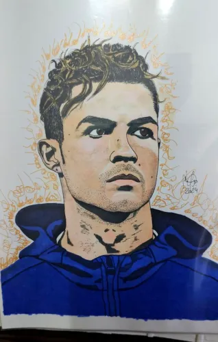 Desenhos Realistas Feitos à Mão - Retratos de Celebridades (Exclusivos)