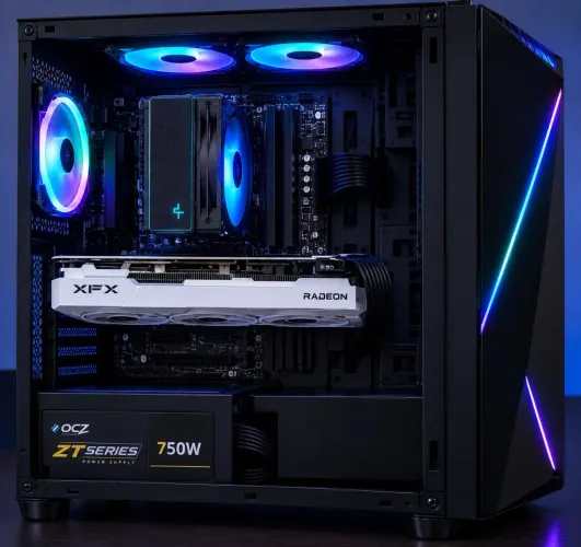 ? SETUP GAMER COMPLETO ? RYZEN 7 + RX 7600 + MONITOR 310Hz