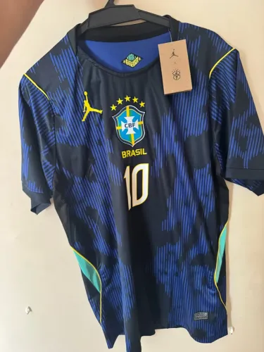 Camisa Neymar azul Brasil copa G