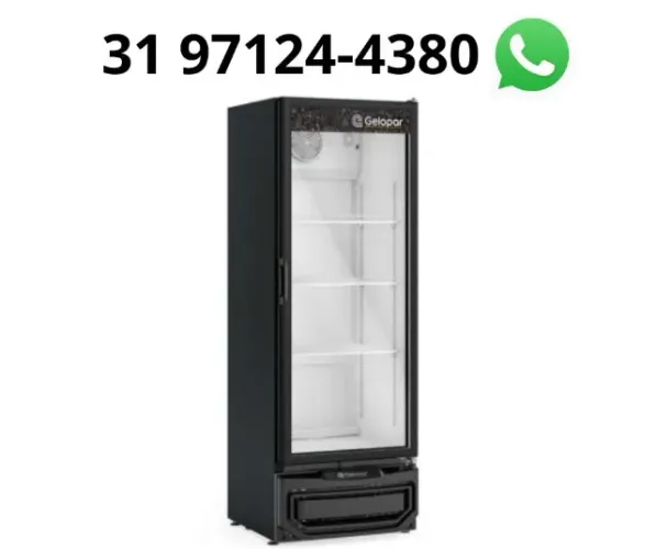 Refrigerador Expositor 405L Gelopar Novo