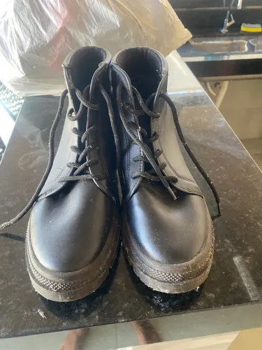 Bota de couro