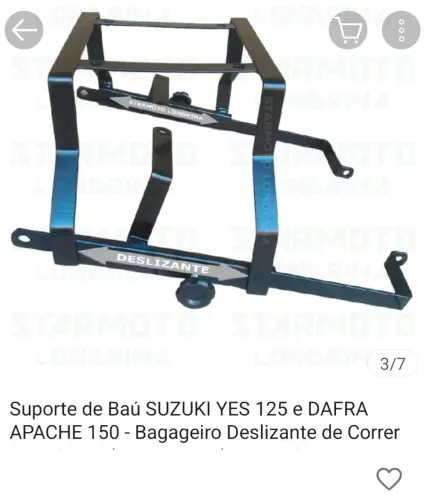 Suporte para baú