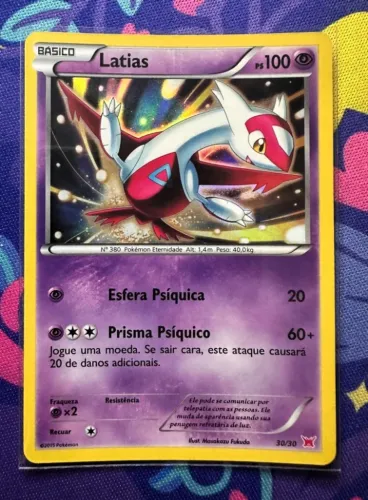 Carta Latias Foil SP XY Trainer Kit: Latias and Latios Pokemon TCG