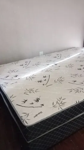 Cama box casal conjugado 