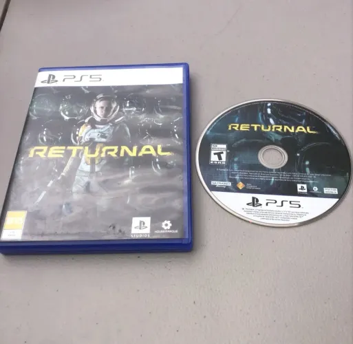 Jogo Returnal mídia física PlayStation 5 ps5 | Sem arranhões |