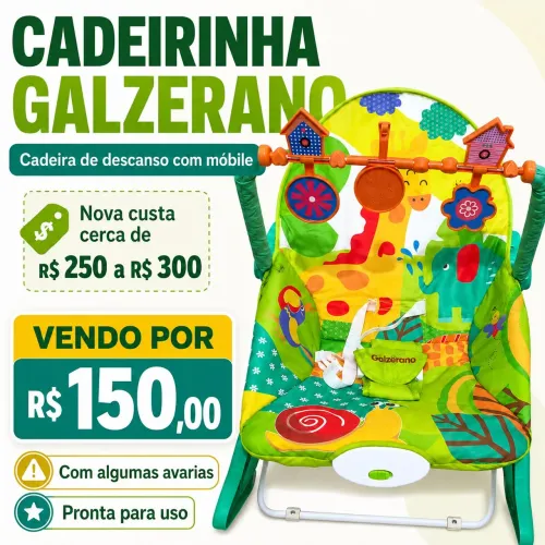 Cadeirinha descanso Galzerano 