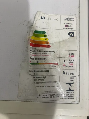 Máquina de lavar 